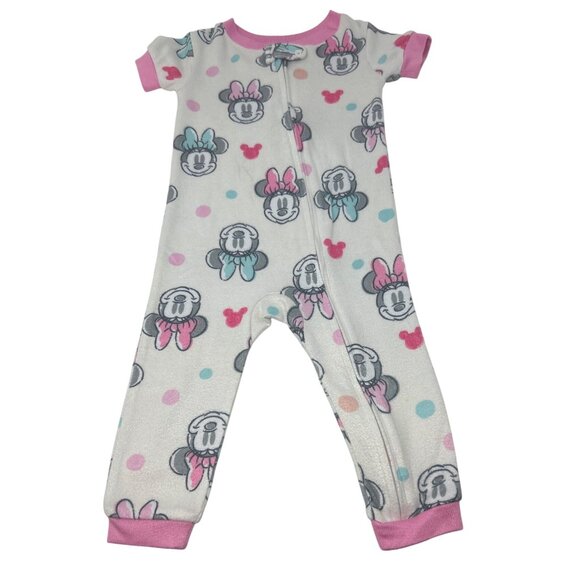 Disney Baby Girls 4-Piece Minnie Mouse - Pajamas, Shirt, Pants &‎ Skirt Size 12M - Picture 4 of 10